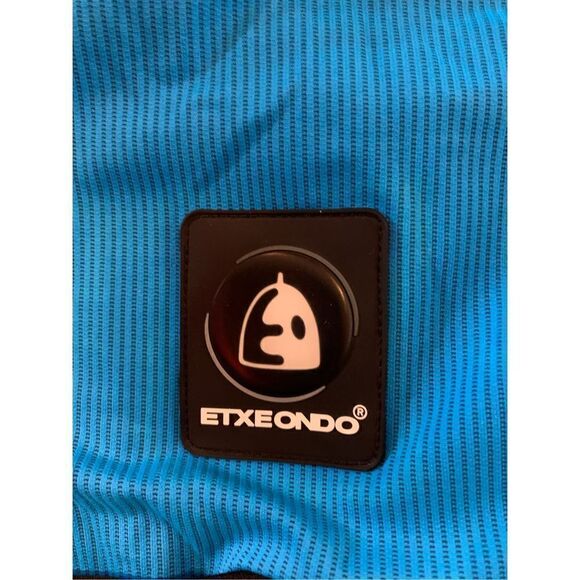ETXEONDO Cycling Jersey Blue Black‎ White Short Sleeve Bike Top - Picture 4 of 8